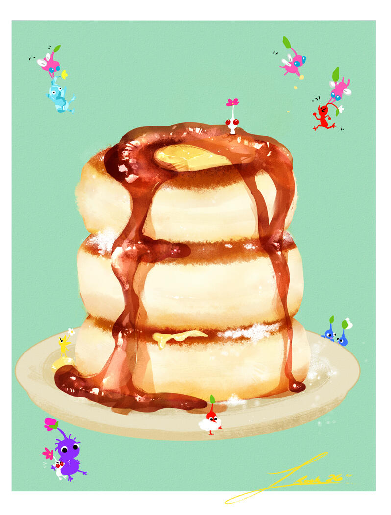 Pikmin + Food - Pikmin